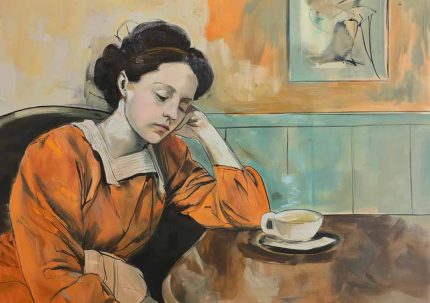 Lazy Women Wall Art Metal Aluminum Print