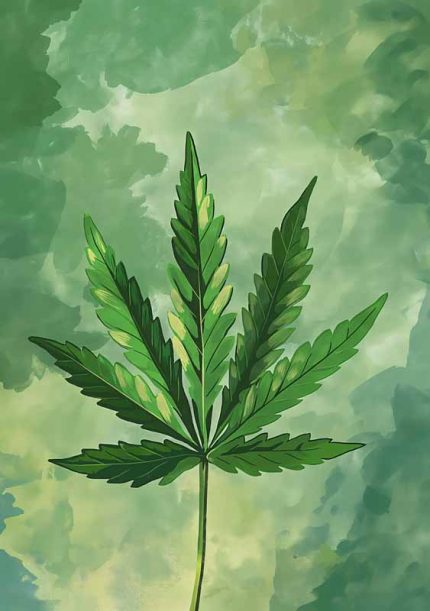 Leaf Wall Art Metal Aluminum Print