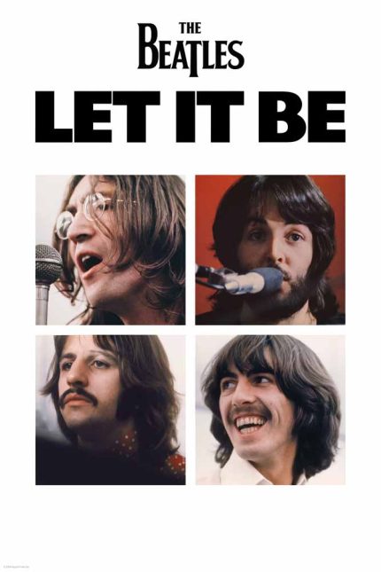 Let It Be 1970 Movie Poster Wall Art