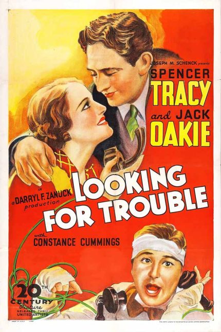 Looking for Trouble 1934 Movie Poster Wall Art