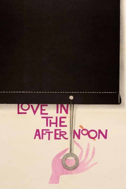 Love in the Afternoon 1957 Movie Poster Wall Art