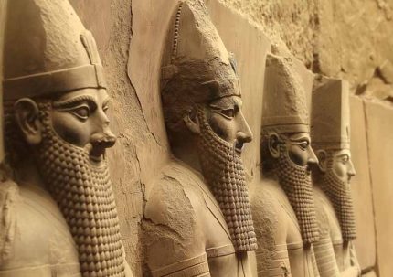 Mesopotamia Art Wall Art Metal Aluminum Print