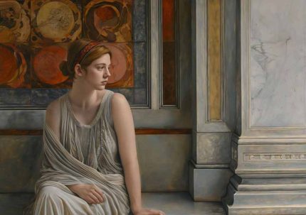 Neoclassic Art Wall Art Metal Aluminum Print