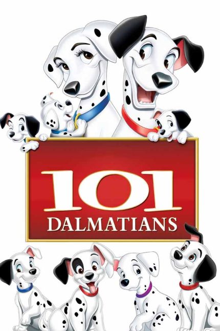One Hundred and One Dalmatians 1961 Movie Poster Wall Art