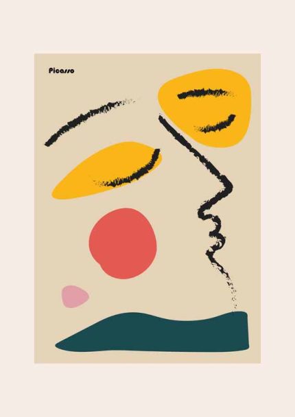 Picasso Print Wall Art Poster