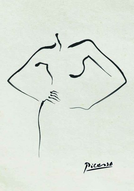 Picasso Print Wall Art Poster