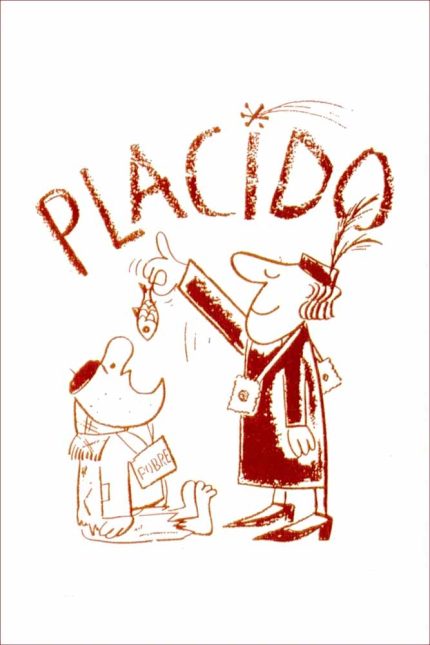 Placido 1962 Movie Poster Wall Art