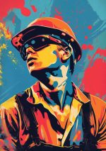 Pop Art AI Print Wall Art Poster
