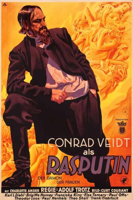 Rasputin, Demon of the Women 1932 Movie Poster Wall Art