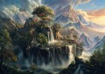 Realism Art Wall Art Metal Aluminum Print