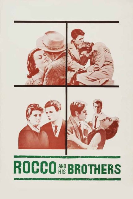 Rocco and His Brothers 1960 Movie Poster Wall Art