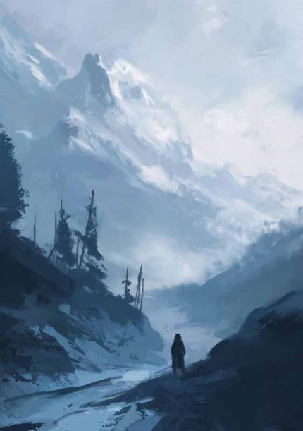 Scenery Art AI Print Wall Art Poster