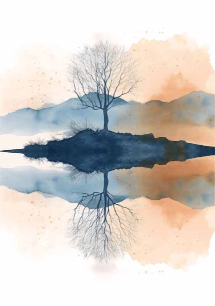 Scenery Art AI Print Wall Art Poster