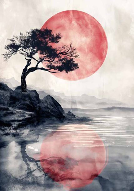 Scenery Art AI Print Wall Art Poster