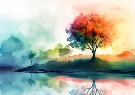 Scenery Art AI Print Wall Art Poster