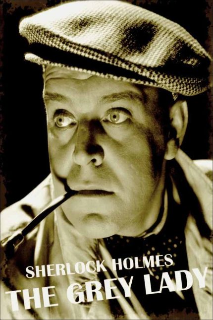 Sherlock Holmes The Grey Lady 1937 Movie Poster Wall Art
