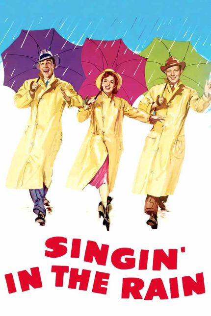 Singin' in the Rain 1952 Movie Poster Wall Art