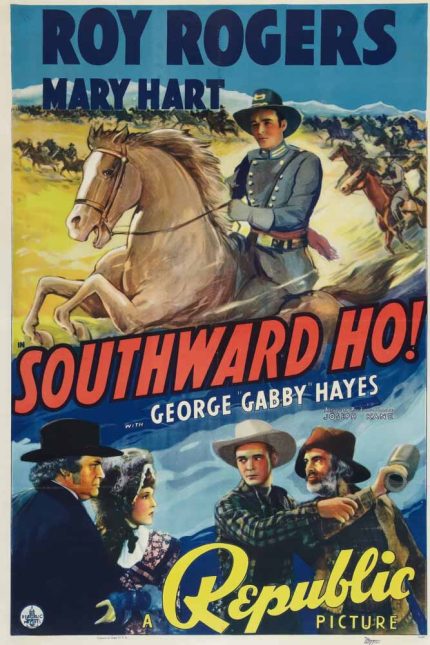 Southward Ho! 1939 Movie Poster Wall Art