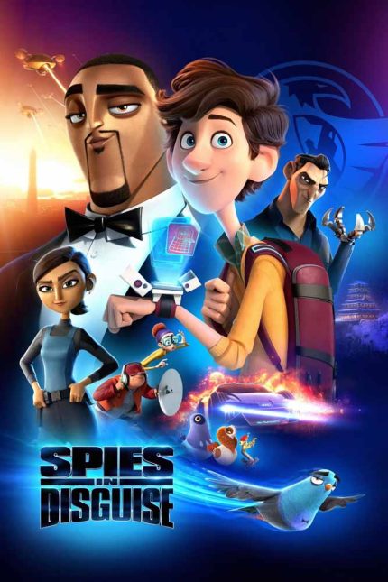 Spies in Disguise 2019 Movie Poster Wall Art