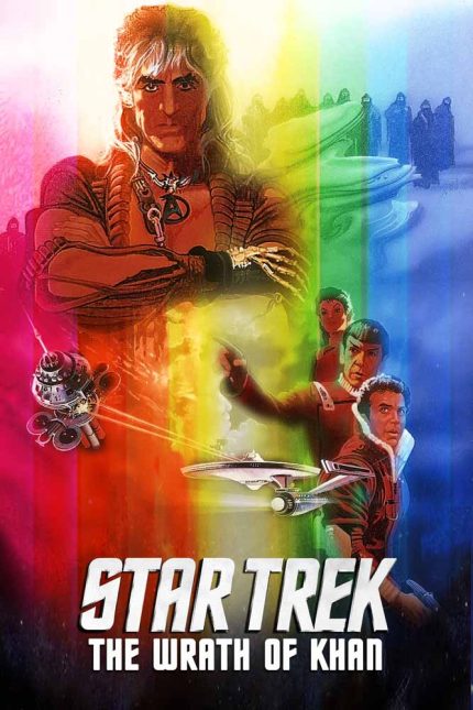 Star Trek II The Wrath of Khan 1982 Movie Poster Wall Art
