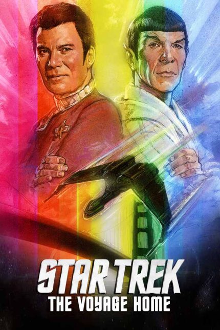 Star Trek IV The Voyage Home 1986 Movie Poster Wall Art