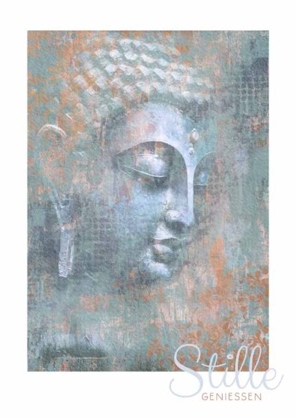 Buddha German Quote Stille Geniessen Mindfulness Digital Download