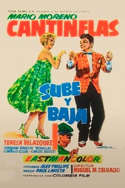 Sube y baja 1959 Movie Poster Wall Art