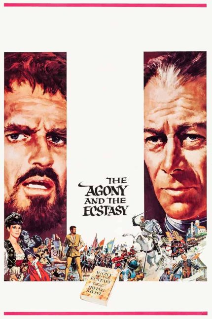 The Agony and the Ecstasy 1965 Movie Poster Wall Art