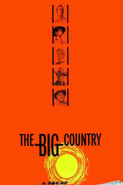 The Big Country 1958 Movie Poster Wall Art