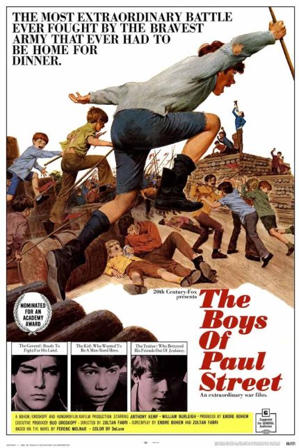 The Boys of Paul Street 1969 Movie Poster Wall Art
