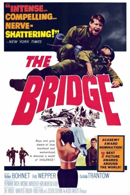 The Bridge 1959 Movie Poster Wall Art
