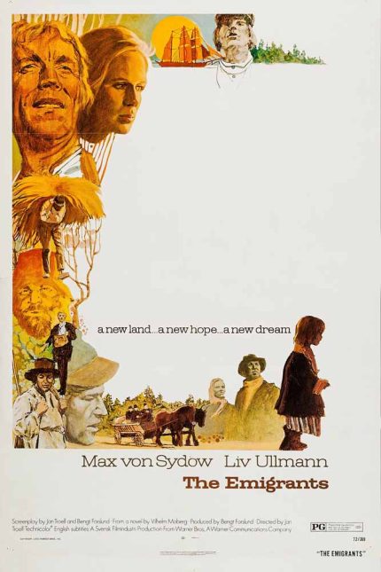 The Emigrants 1971 Movie Poster Wall Art