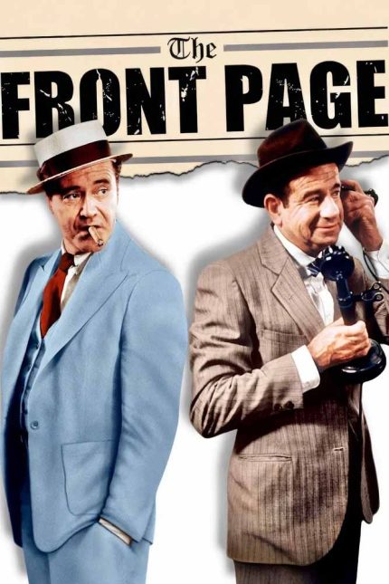 The Front Page 1974 Movie Poster Wall Art