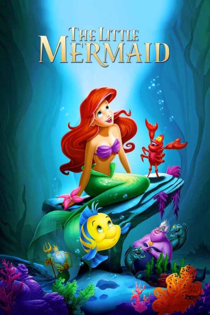 The Little Mermaid 1989 Movie Poster Wall Art