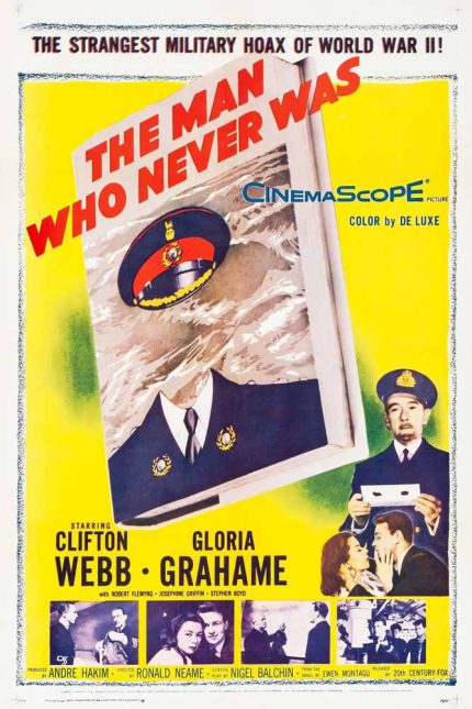 The Man Who Never Was 1956 Movie Poster Wall Art