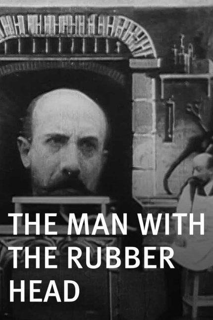 The Man with the Rubber Head Wall Art Print Movie Poster