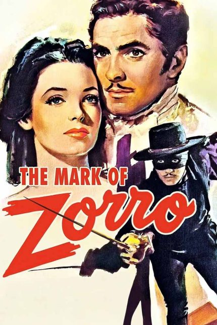 The Mark of Zorro 1940 Movie Poster Wall Art