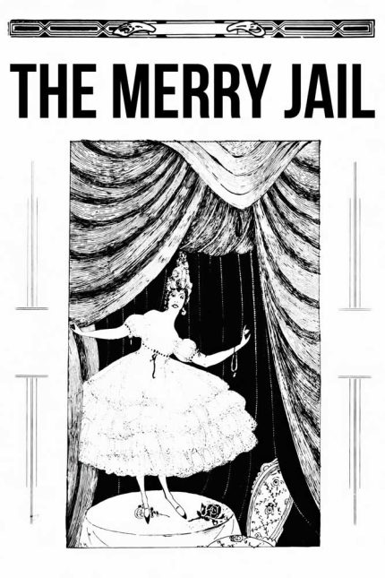 The Merry Jail Vintage Playbill Poster, Theatre, Vaudeville, Early 20th Century Wall Art Print Movie Poster