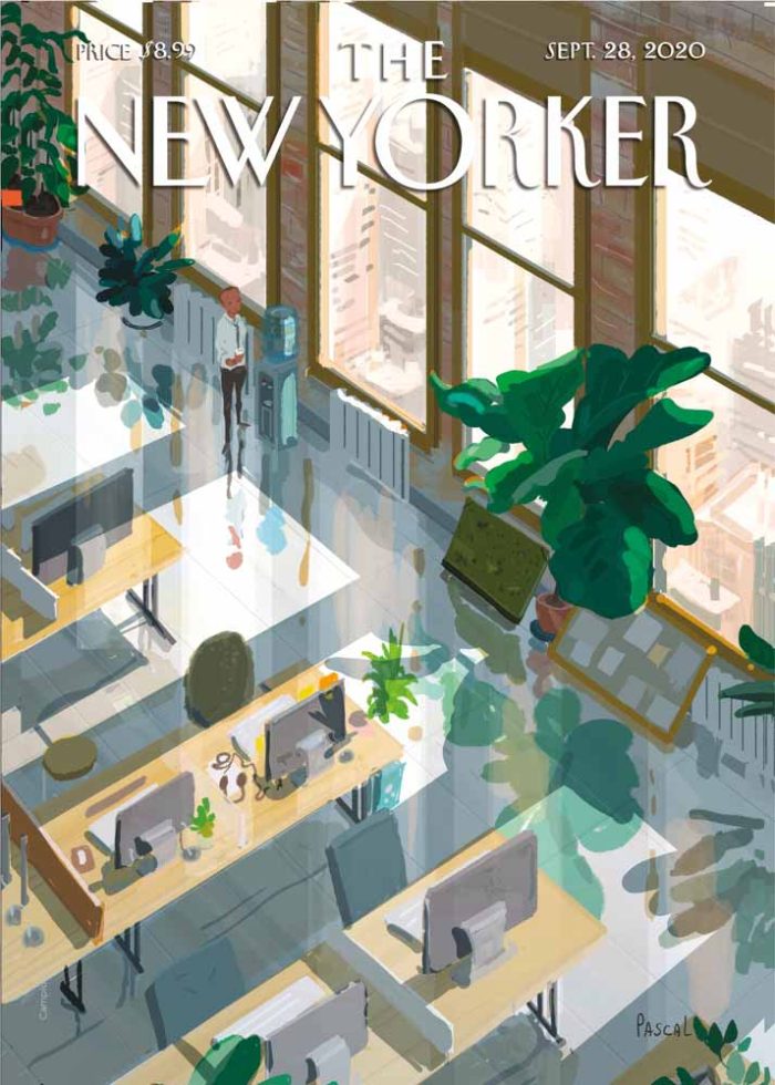 Vintage & Modern New Yorker Cover Print Wall Art Poster - Image 1