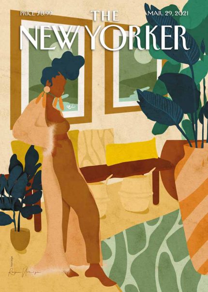 Vintage & Modern New Yorker Cover Print Wall Art Poster