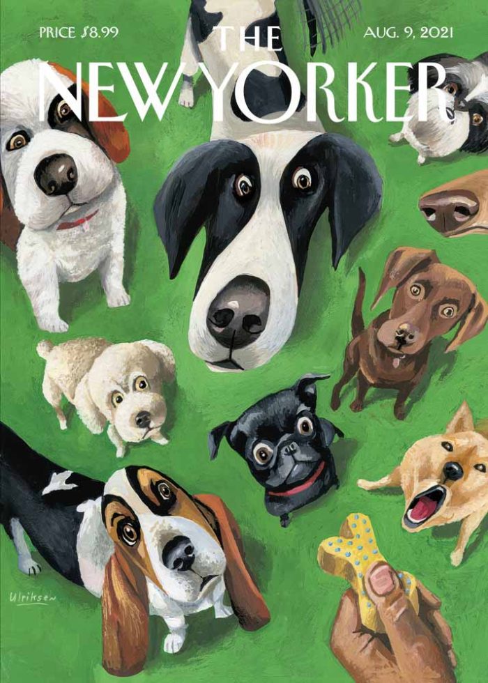 Vintage & Modern New Yorker Cover Print Wall Art Poster - Image 1