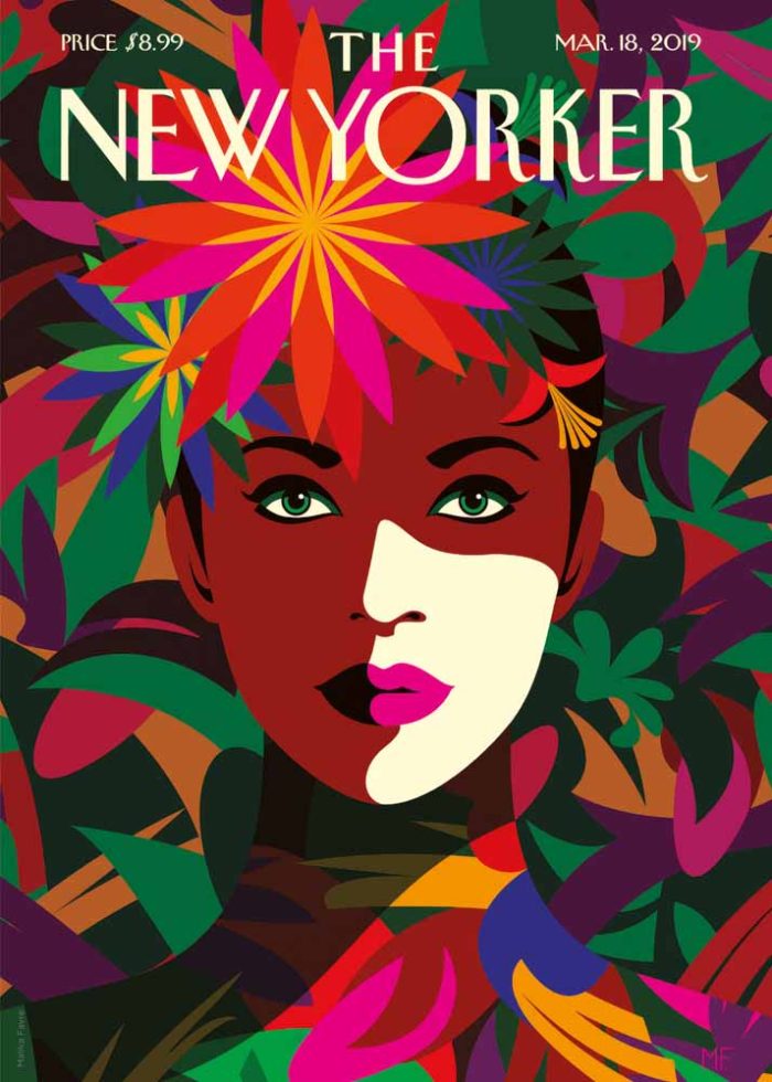 Vintage & Modern New Yorker Cover Print Wall Art Poster - Image 1