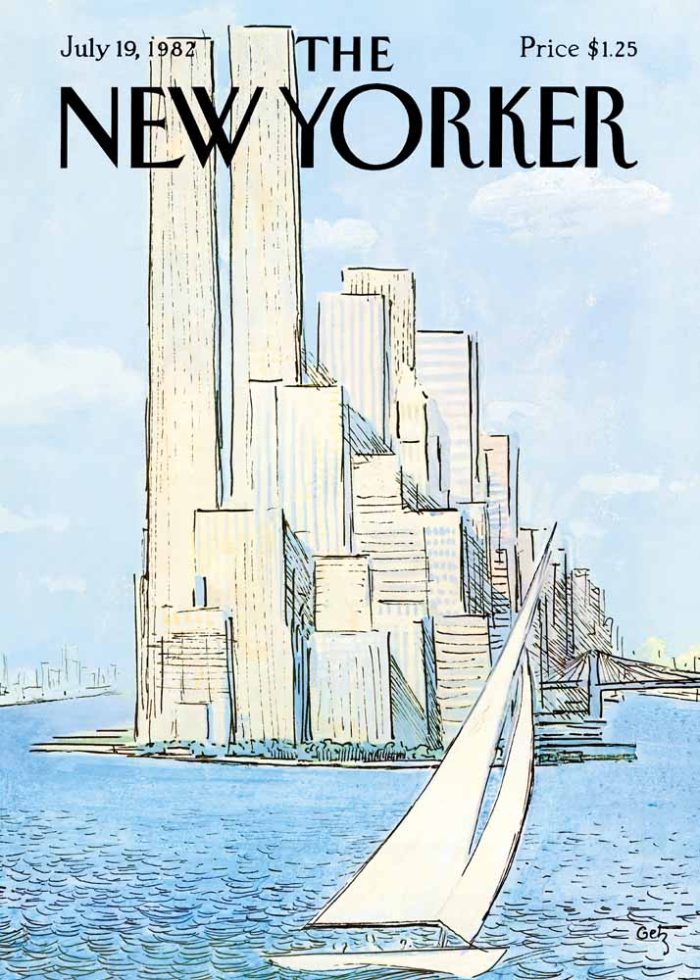 Vintage & Modern New Yorker Cover Print Wall Art Poster - Image 1