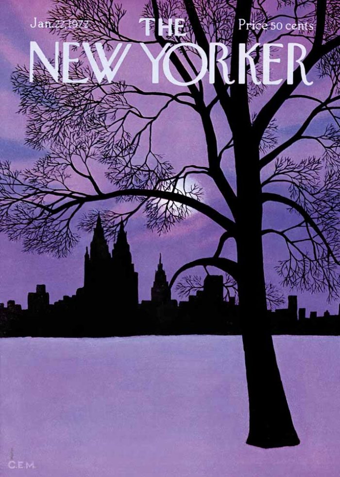 Vintage & Modern New Yorker Cover Print Wall Art Poster - Image 1