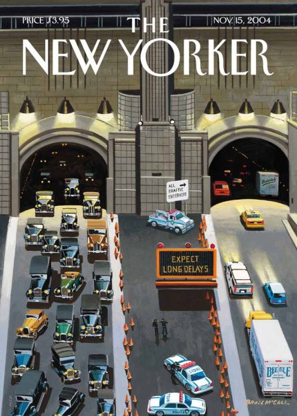 Vintage & Modern New Yorker Cover Print Wall Art Poster