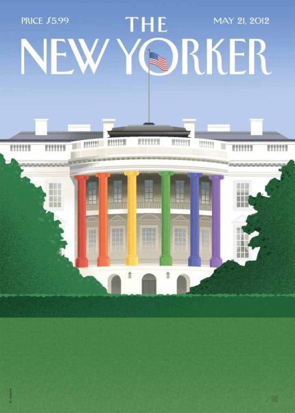 Vintage & Modern New Yorker Cover Print Wall Art Poster