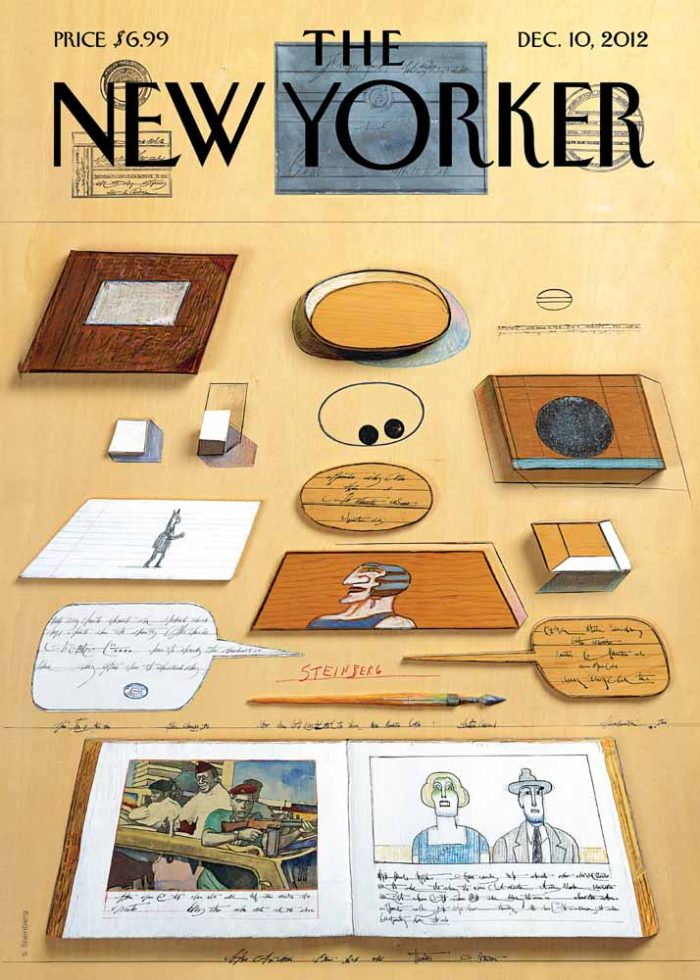 Vintage & Modern New Yorker Cover Print Wall Art Poster - Image 1