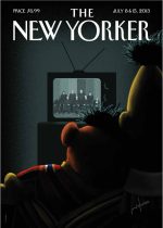 Vintage & Modern New Yorker Cover Print Wall Art Poster