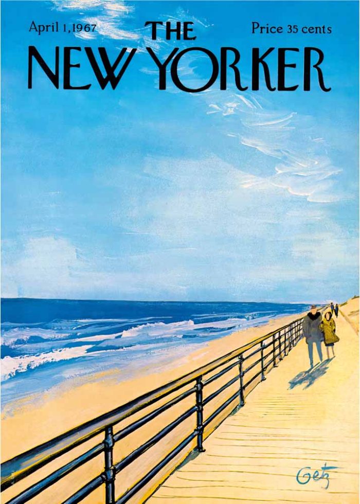 Vintage & Modern New Yorker Cover Print Wall Art Poster - Image 1