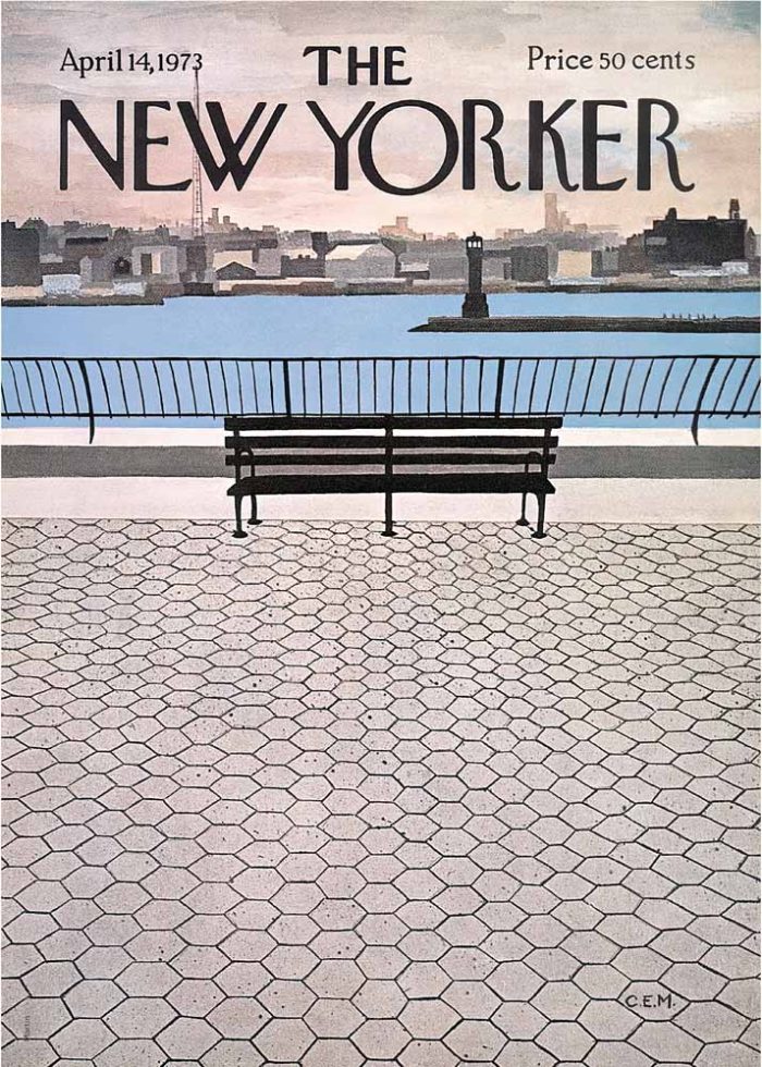Vintage & Modern New Yorker Cover Print Wall Art Poster - Image 1
